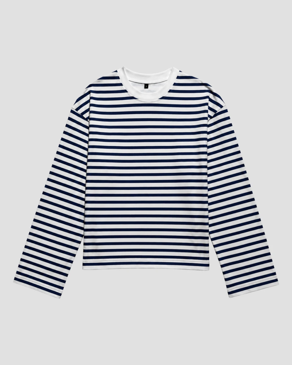 STRIPED LONGSLEEVE (blue)