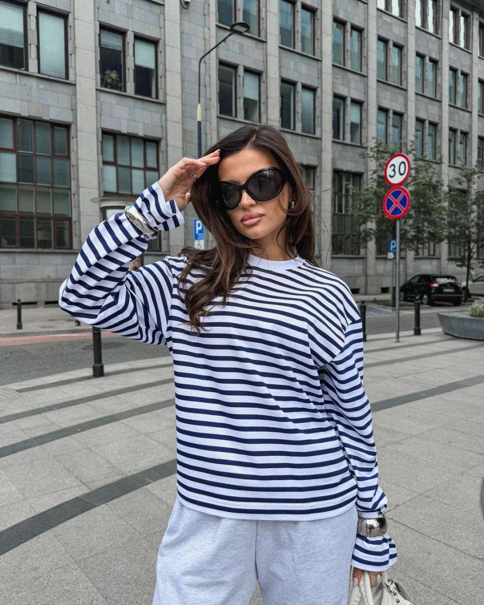 STRIPED LONGSLEEVE (blue)