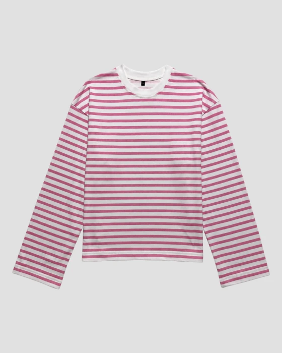 STRIPED LONGSLEEVE (pink)