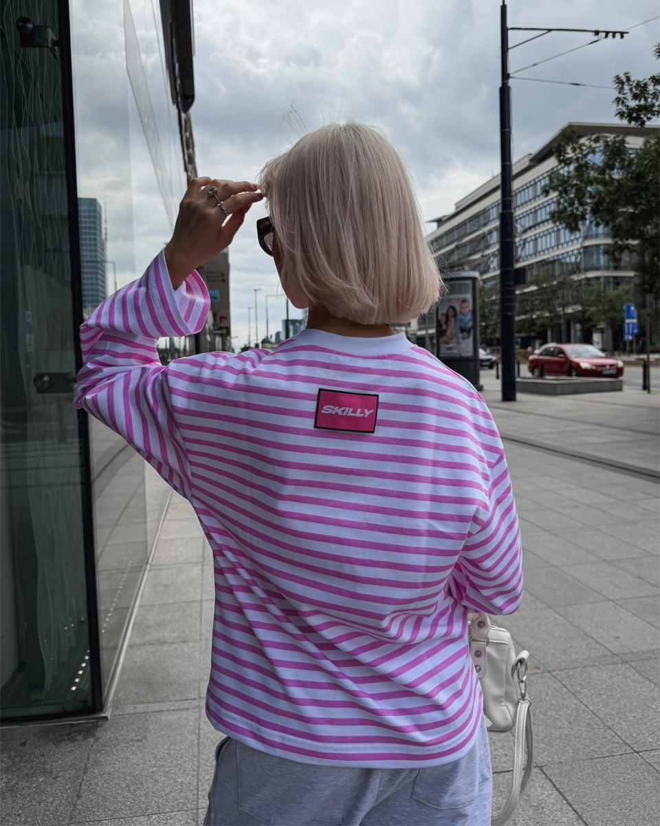 STRIPED LONGSLEEVE (pink)
