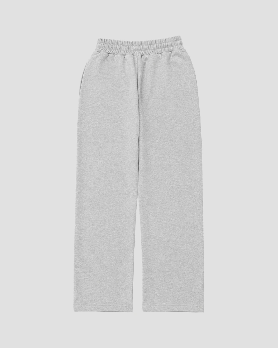 BASIC SWEATPANTS (grey melange)